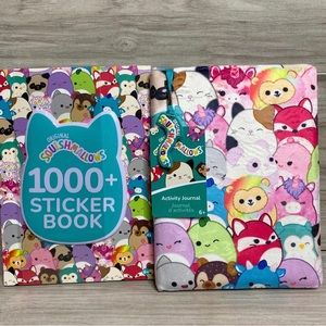 Squishmallows 1000 Sticker Book & Activity Journal